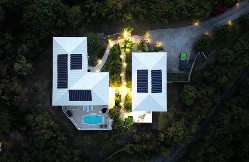 Bordeaux Mountain Villa | Sugarview Villa: Entire Mainhouse + Cottage, Ocean Views