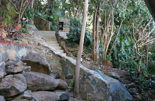 Estate Caret Bay Villa | The Beach House on St. Thomas with Secluded Sand Beach