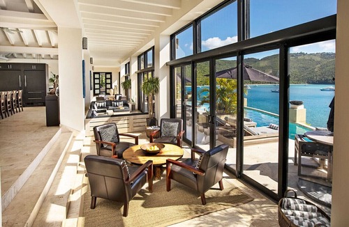 Estate Peterborg Villa | The BEST Wedding Spot! 2 pools, gym, beachfront & MUCH MORE!