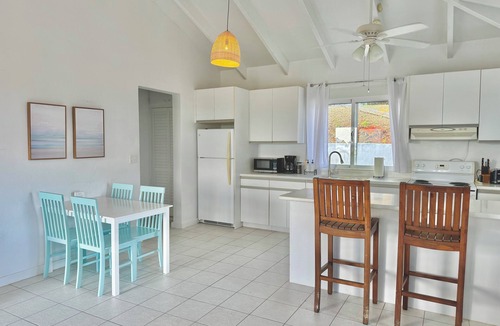 Estate East Street House | The Cottage at Green Cay - Walk to the Beach - King Bed - AC