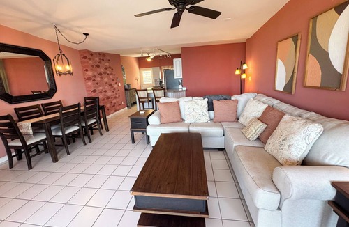 Cotton Valley Condo | The Pink Turtle-New Booking Discount-Gorgeous Sea Views, Generator, Wifi, Pool
