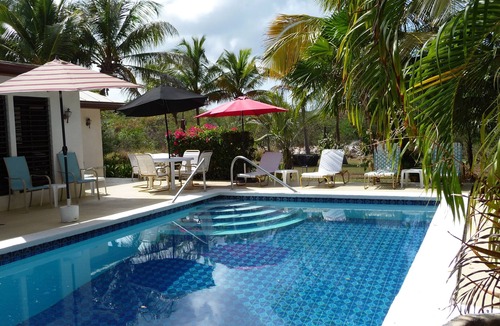 Estate Tipperary House | Vacation Home with Private Pool in Tropical Setting on East End, St. Croix.