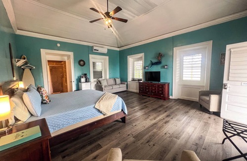 Frederiksted Southeast Hotel | VERY Spacious 3rd floor unit with gorgeous ocean view and wrap around porch