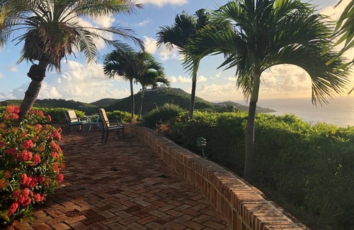 Slob House | Villa Golden Blue - Private villa with spectacular, 270* Caribbean Sea views