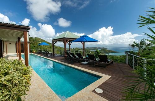Ajax Peak Villa | Villa Ixora Sleeps 2-10 people~ 5 bedroom, 4 bath, pool, hot tub, AMAZING views!