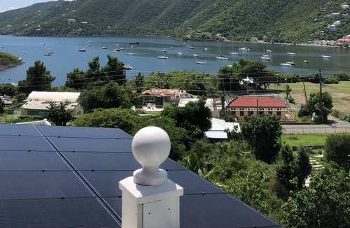 Seagrape Hill Villa | Villa Jumbie-Spacious Deck- Fabulous Views of Coral Bay!