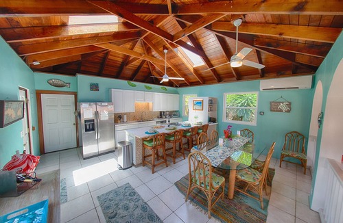 Estate Chocolate Hole and Great Cruz Bay Villa | Villa Solare - Private Pool! Awesome sunset view!