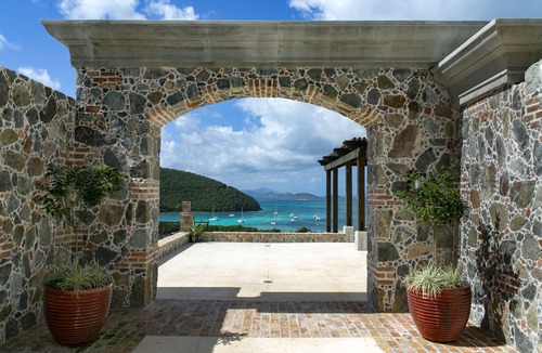 Maho Bay Quarter House | Walk to world famous Maho Bay! Privacy, views, pool, 4 equal king size bedrooms.