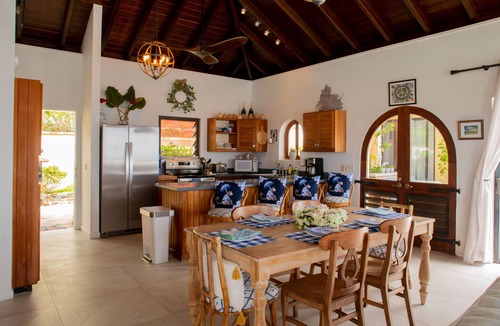 Hart Bay Villa | Waterfront! Villa Di Pace, Cruz Bay, St John Luxe OCEANFRONT VillanSummer deals