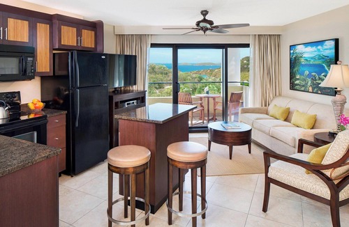 Estate Chocolate Hole and Great Cruz Bay Condo | Westin St John, 2 Bedroom Bay Vista, sleeps 8, Great View, walk to pool & beach
