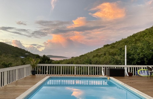 Grapetree Villa | Whole House AC Hidden Valley Villa 3 bedroom 3 bath. Ocean views & private pool
