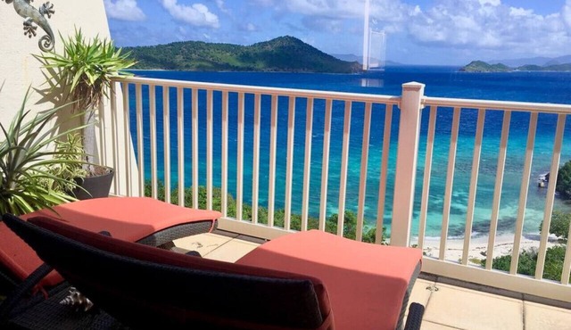 Amazing Views/Caribbean Sunshine & Breezes/Private Balcony/1BR/2BA/Generators! in St Thomas