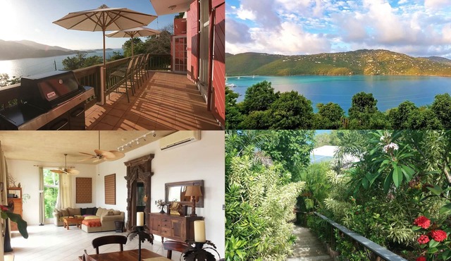 BATTMAN'S BEACH HOUSE. Walk to the Beach, See the Views and The Reviews! in St. Thomas