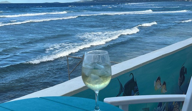 Beachfront direct Oceanfront 2-bedroom condo Private Breathtaking views in St Croix