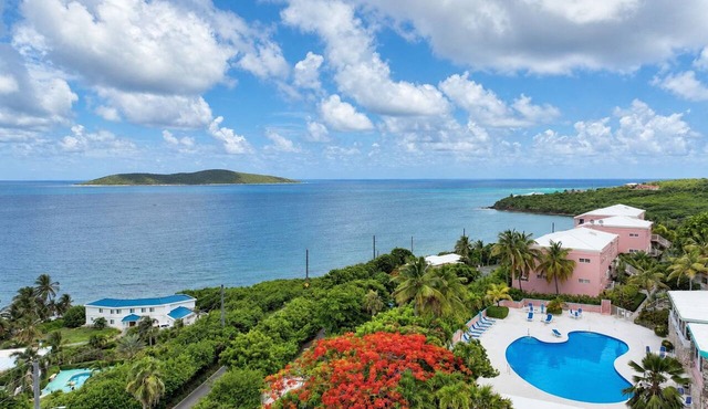 Breezy View-amazing ocean views and refreshing pool at Coakley Bay! in Christiansted