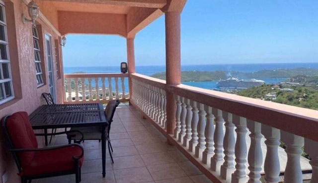 Cozy 1-bedroom apartment in serene Charlotte Amalie West with AC