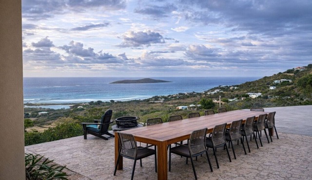 Crown of Caribbean · Ocean-View Villa + Pool in Christiansted
