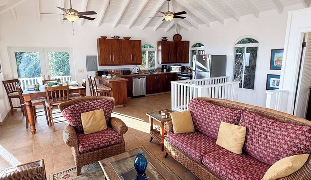 Experience the ultimate retreat at One Particular Harbour, where breathtaking views meet unparalleled privacy, creating the perfect oasis for relaxation and rejuvenation. This is the getaway you’ve been dreaming of! in Coral Bay