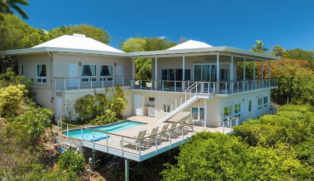Luxury Villa | Ocean & Sunset Views | by BookVI in Cruz Bay