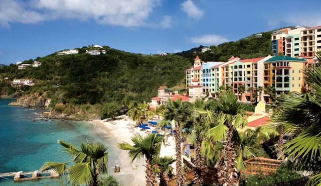 Marriott Frenchman's Cove Resort, beautiful oceanfront resort, 2 bedroom villas. in St Thomas