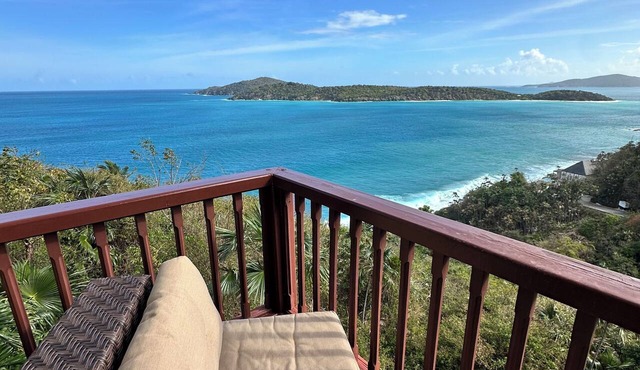 Oceanfront Villa. Virgin Islands Getaway for family n friends in St Thomas