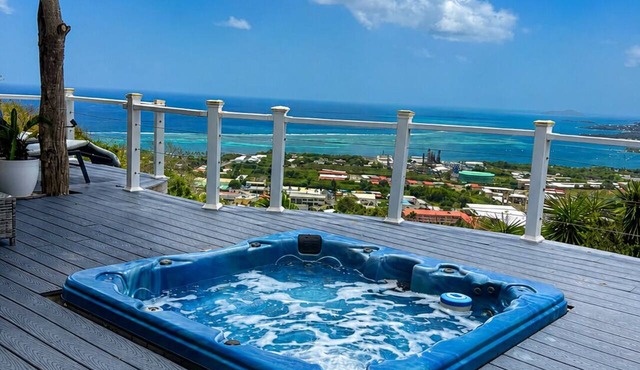 Sea Views Stargazing Nights Hilltop Privacy in Christiansted