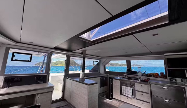 Stay Aboard Our Luxurious Catamaran in Paradise in Charlotte Amalie