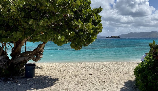 Studio - Walk to Sapphire Beach! With back-up power, an automatic Generator in St Thomas