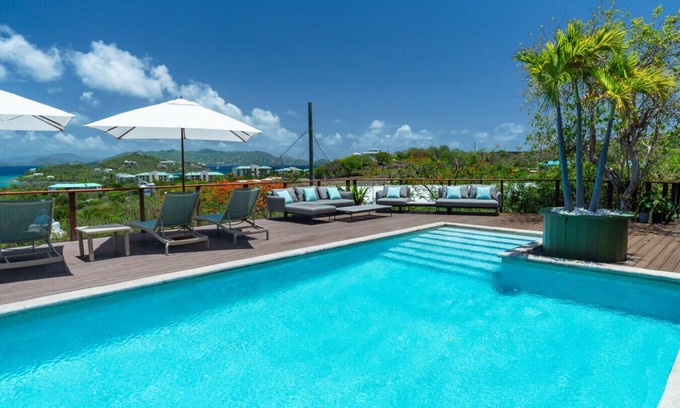 Nazareth Villa | 4br w/Incredible views of St. John and the BVI - sleeps 10