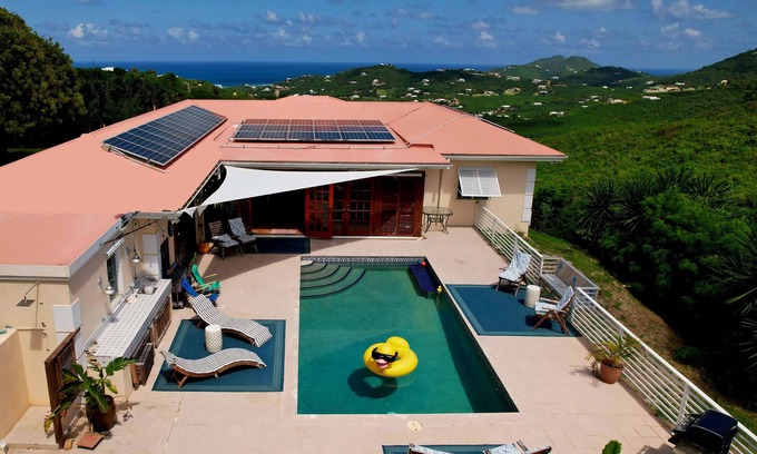 Christiansted Villa | Family Friendly Private Hilltop Oasis w/Pool & Gym