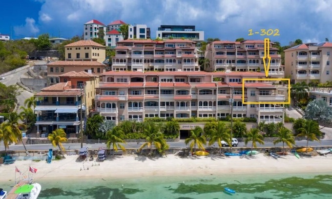 Estate Enighed Condo | GRANDE BAY RESORT - 3BR/2BA Directly on Cruz Bay