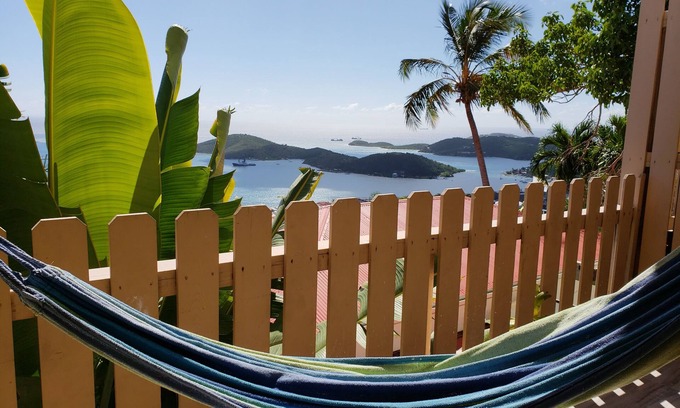 Mafolie Apartment | Little Indigo Apartment #2 with BIG Harbor View