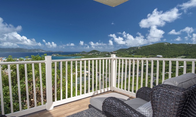Frydendal Condo | Point Pleasant Resort- Amazing Ocean Views, large patio and cool breezes!