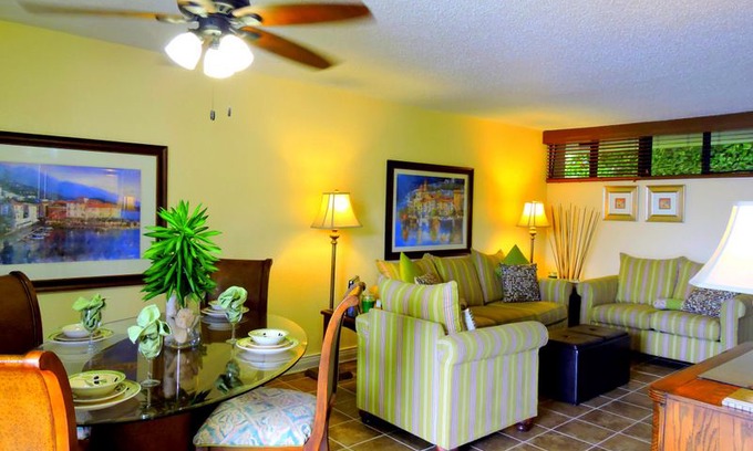 Bolongo Bay Apartment | Spectacular sunrises and Caribbean Sea views overlooking funfilled Bolongo Bay