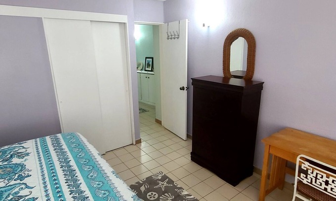 Christiansted Condo | St Croix Escape. Gated condo complex with pool, restaurant, bar and beach.