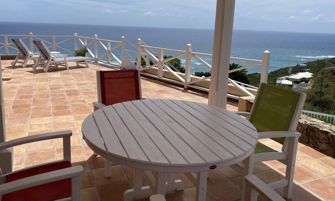 Slob Villa | Views forever , four bedroom, four and half bath villa, pool, A/C, casino nearby