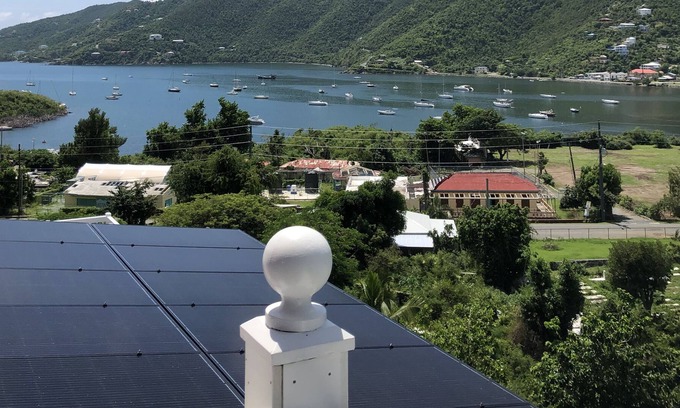 Seagrape Hill Villa | Villa Jumbie-Spacious Deck- Fabulous Views of Coral Bay!