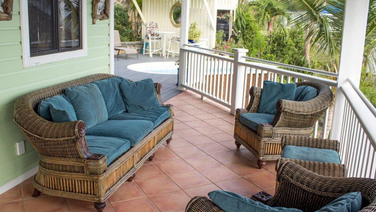 Photo of Patio Balcony in Estate Chocolate Hole and Great Cruz Bay