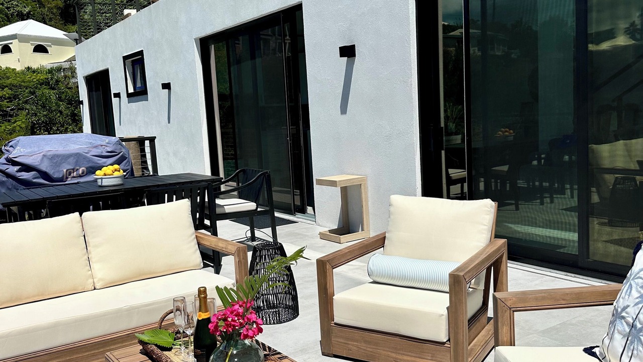 Photo of Patio Balcony in Estate Chocolate Hole and Great Cruz Bay