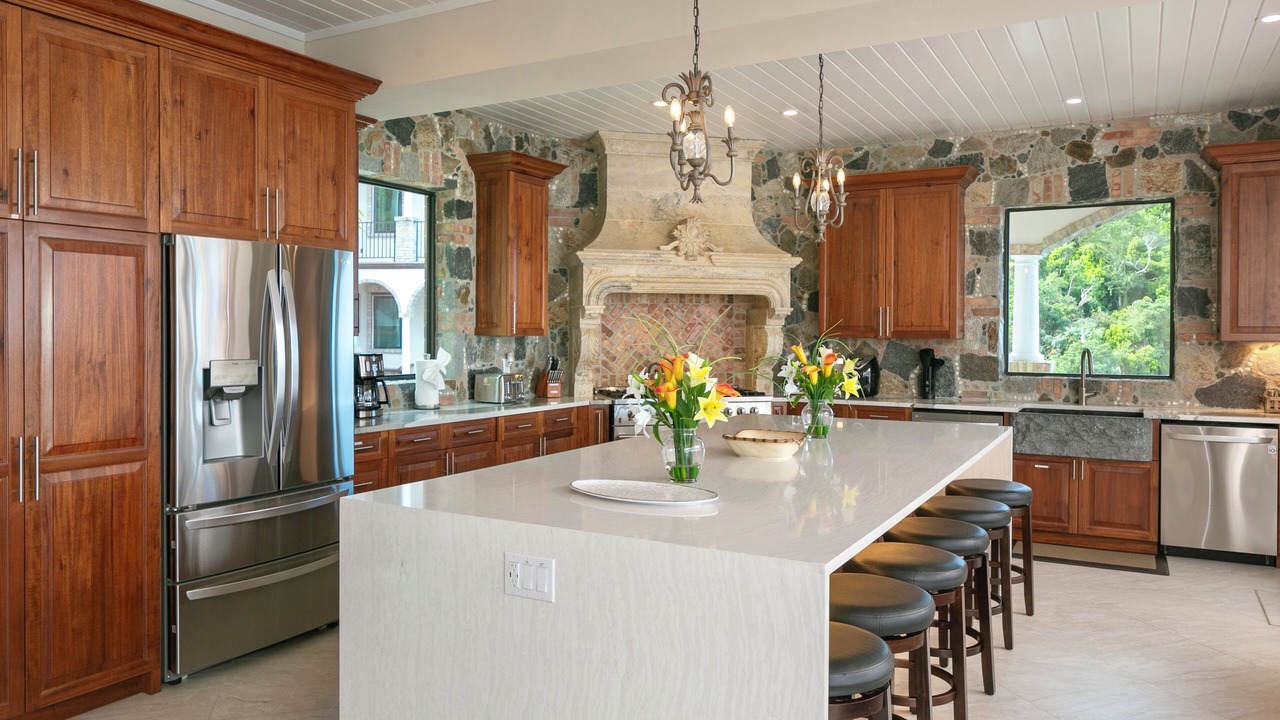 Photo of Kitchen in Maho Bay Quarter