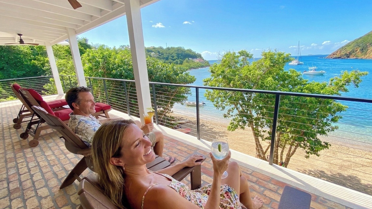 Photo of Patio Balcony in Estate Chocolate Hole and Great Cruz Bay