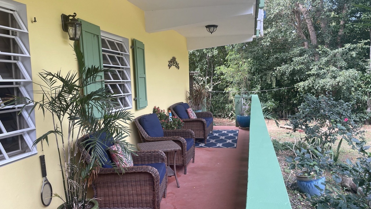 Photo of Patio Balcony in Estate Chocolate Hole and Great Cruz Bay