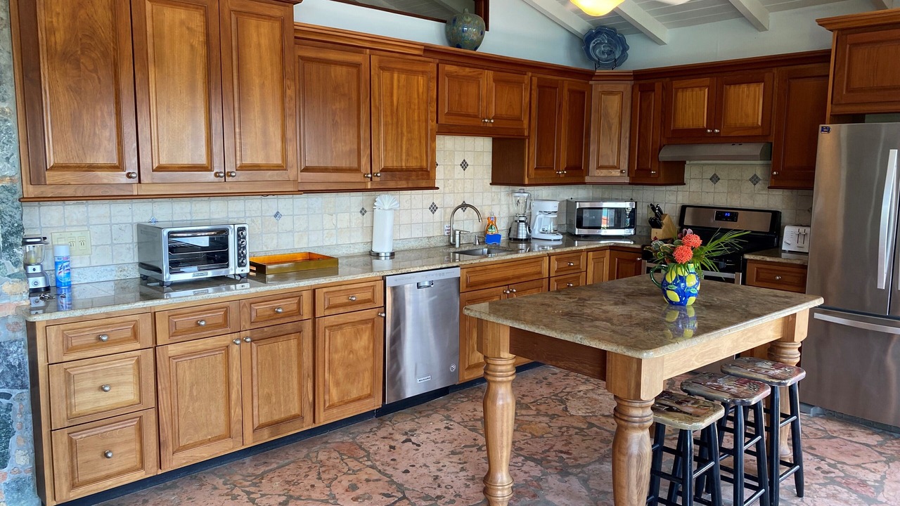 Photo of Kitchen in Great Cruz Bay