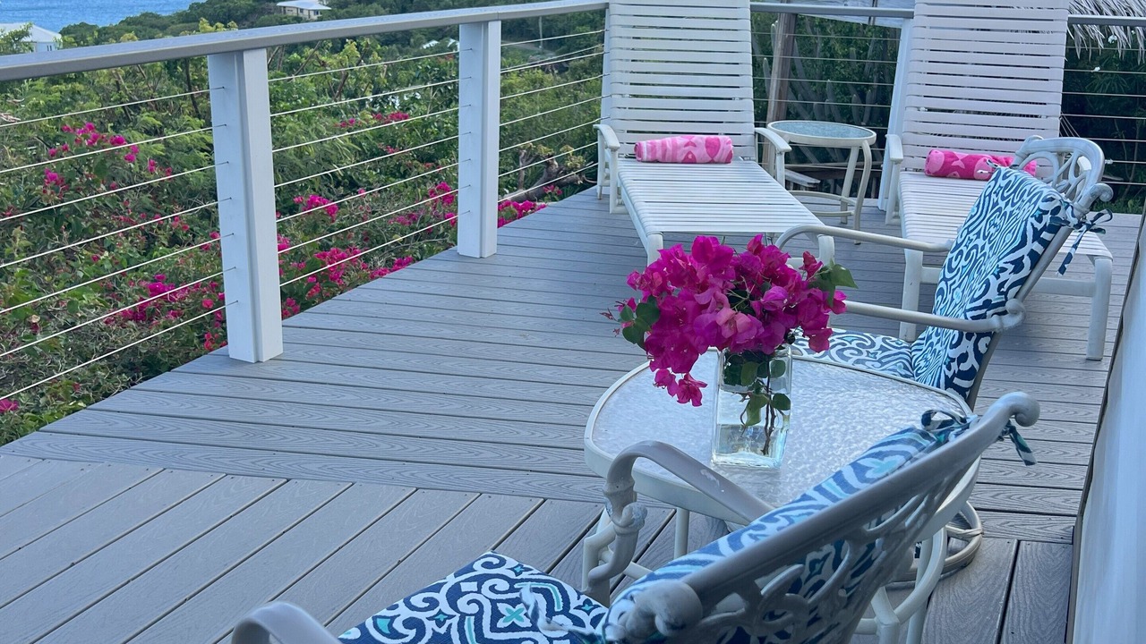 Photo of Patio Balcony in Estate Chocolate Hole and Great Cruz Bay