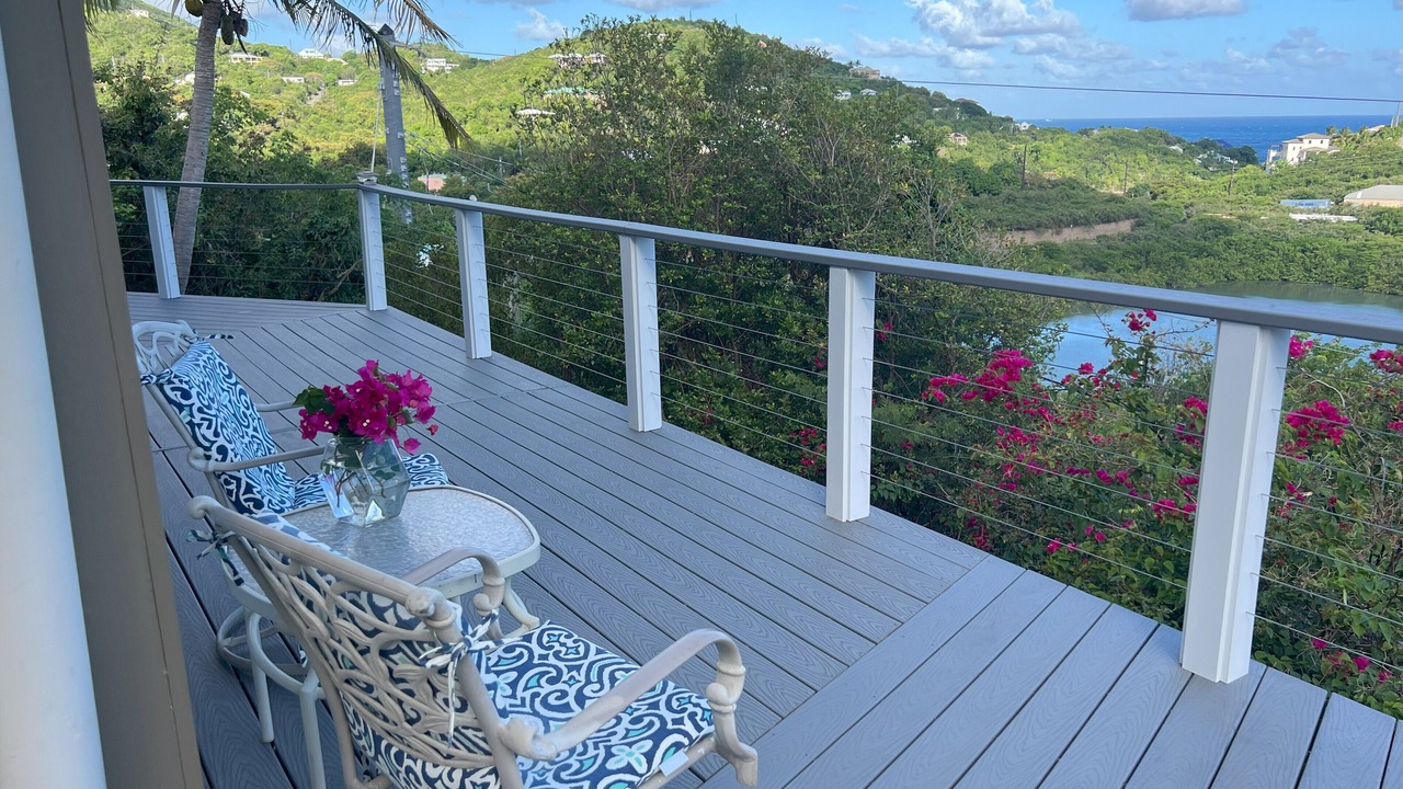 Photo of Patio Balcony in Estate Chocolate Hole and Great Cruz Bay