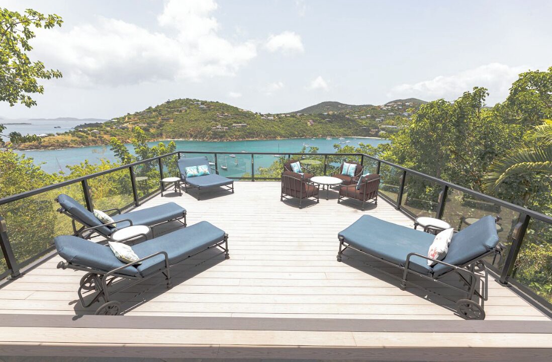 Photo of Patio Balcony in Estate Chocolate Hole and Great Cruz Bay