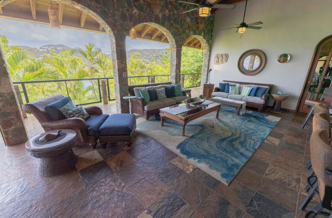 Photo of Livingroom in Estate Chocolate Hole and Great Cruz Bay