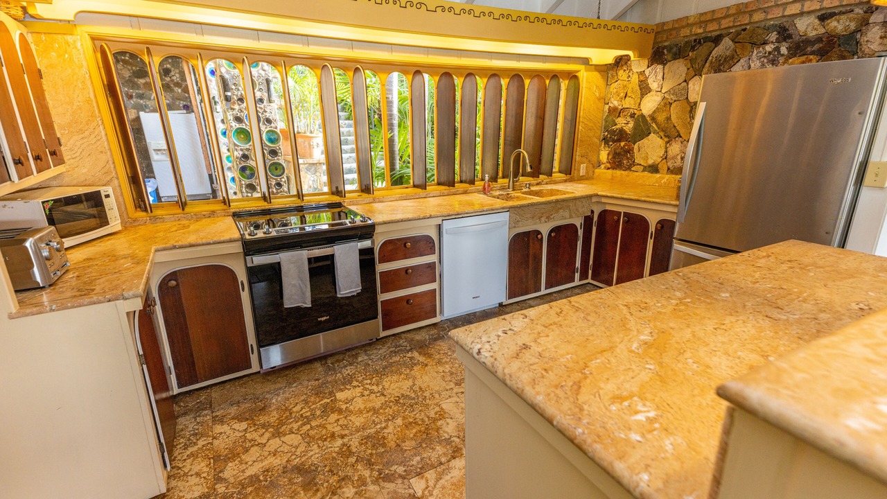 Photo of Kitchen in Great Cruz Bay