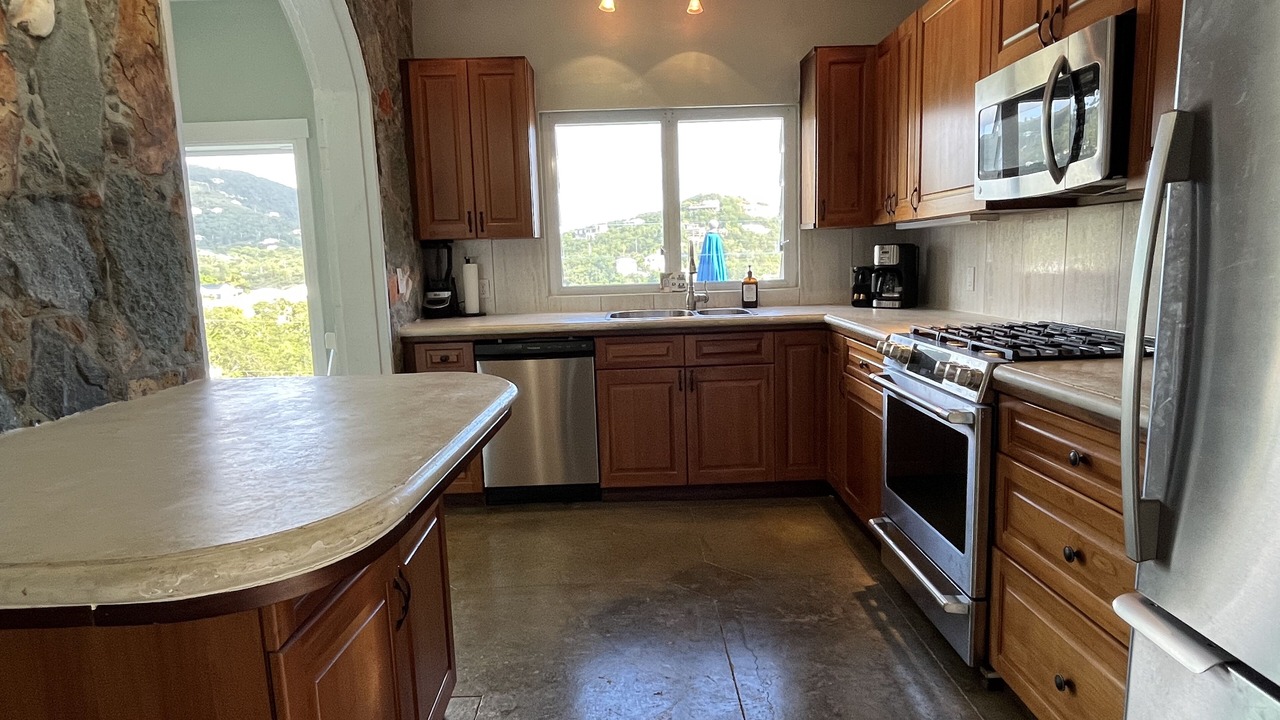 Photo of Kitchen in Great Cruz Bay