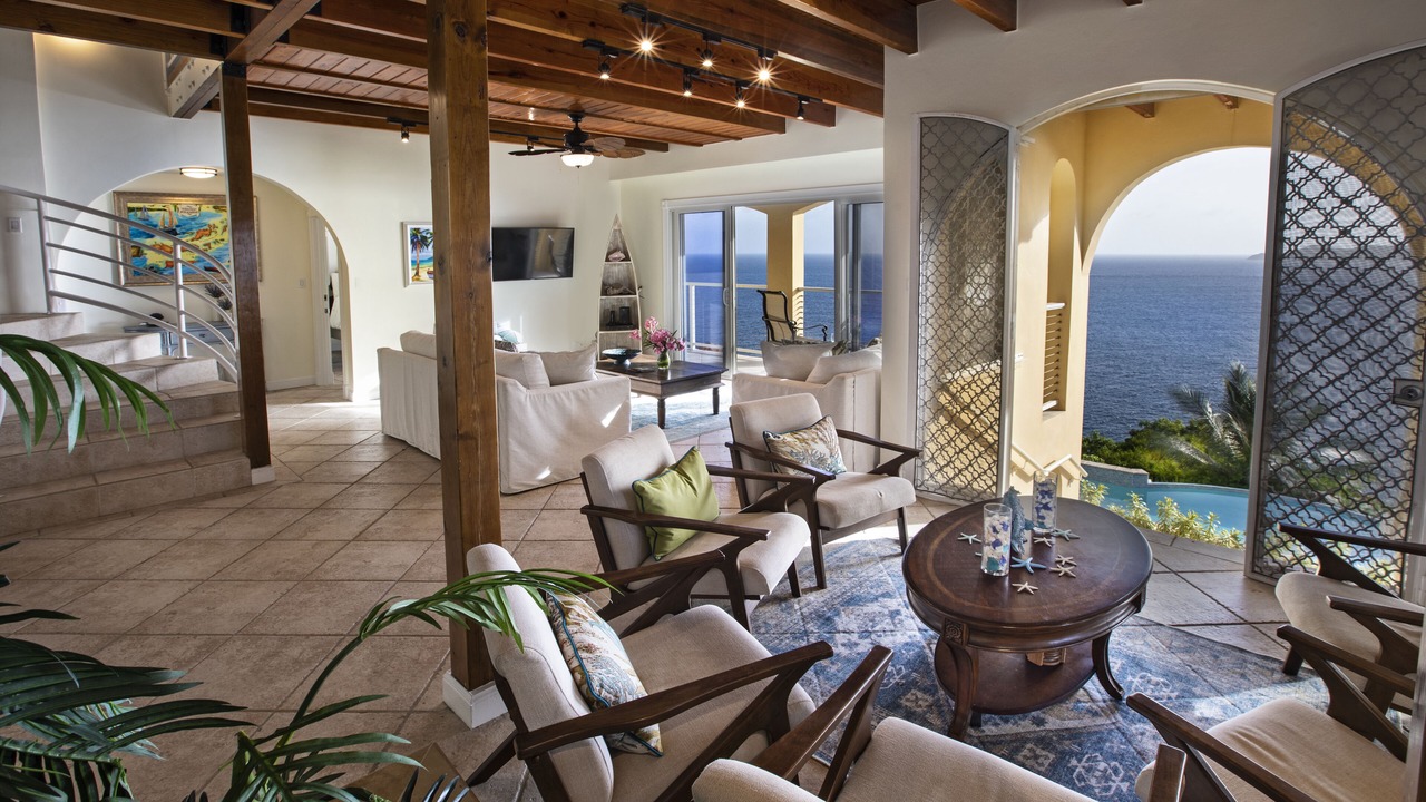 Photo of Patio Balcony in Estate Little Saint Thomas